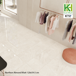 Show details for Spanish matt porcelain tile 59.5x120 cm Northon Almond Picture of Spanish matt porcelain tile 59.5x120 cm Northon Almond