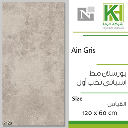 عرض تفاصيل بلاط بورسلان 60×120سم مط اسباني اين جريس
 صورة بلاط بورسلان 60×120سم مط اسباني اين جريس