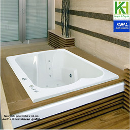 Show details for Newyork jacuzzi 180 cm with tap mixer Picture of Newyork jacuzzi 180 cm with tap mixer