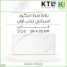عرض تفاصيل بلاط جدران مط اسباني 50×25 سم استون وايت
 صورة بلاط جدران مط اسباني 50×25 سم استون وايت
