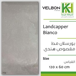 عرض تفاصيل بلاط بورسلان مط مقصوص 60×120 سم هندي لاندسكيبر بيانكو
 صورة بلاط بورسلان مط مقصوص 60×120 سم هندي لاندسكيبر بيانكو