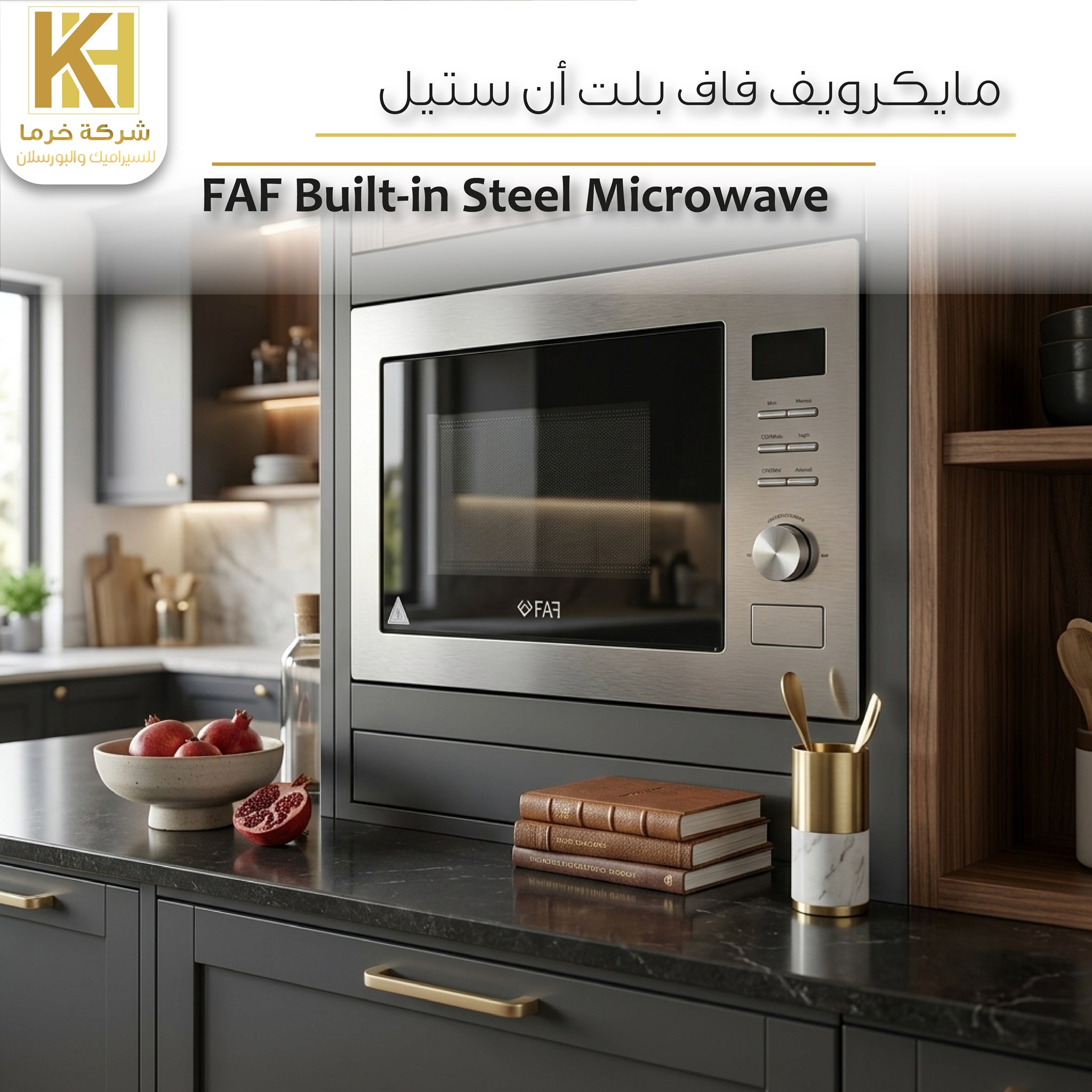 Picture of FAF Built-in Steel Microwave