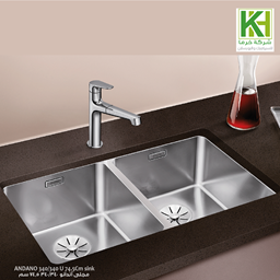 Picture of Blanco Under counter stainless steel 74 cm 340/340-U andano sink