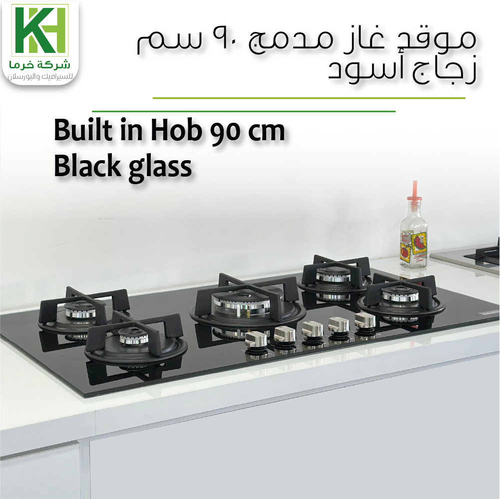 Picture of Superchef built in black glass hob 90 cm